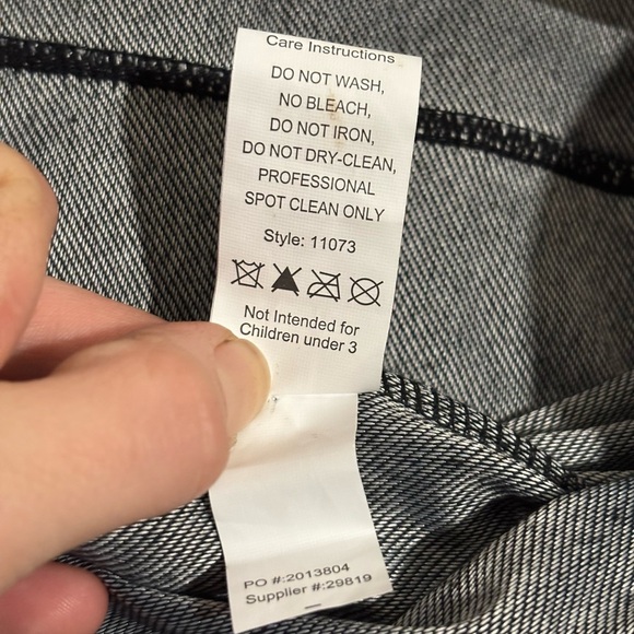 Weissman Dark Gray Costume Jacket with Faux Fur - Picture 6 of 10